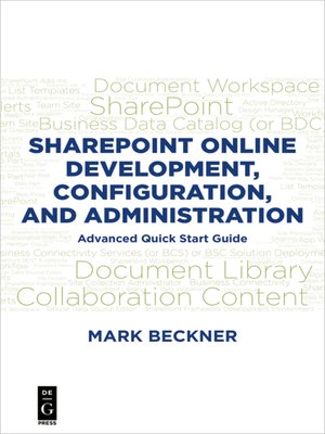 cover image of SharePoint Online Development, Configuration, and Administration